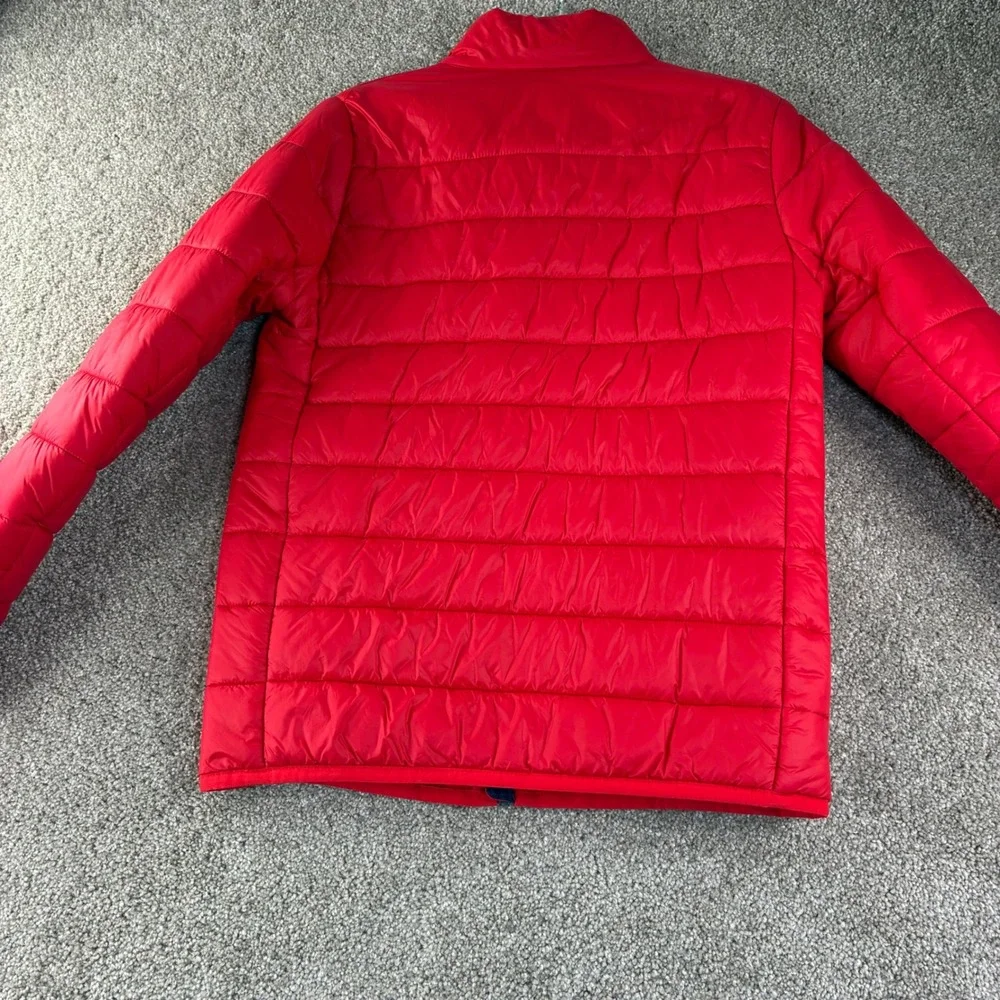 Vineyard Vines Boys‎ XL Primaloft Puffer Jacket Red Lighweight Performance Coat